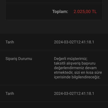 Evkur Alışveriş Mağduriyet Söz Konusudur