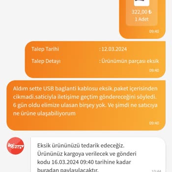 Trendyol'dan Ürün Sipariş Ettim Mağdur Oldum
