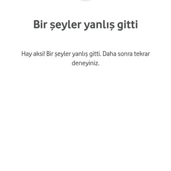 Vodafone Hediye Çarkı Çevrilmiyor