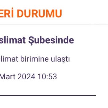 hepsiJET Kargom Şubede Olmasına Rağmen Dağıtıma Çıkmıyor Ve Teslim Edilmiyor