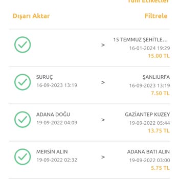 HGS Mobil Hesabımdan Haksız Para Kesmiştir.