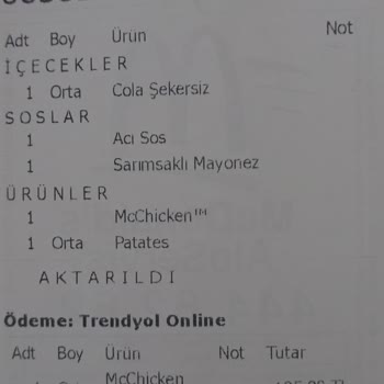 McDonald's Kokmuş Bozulmuş Menü Göndermesi