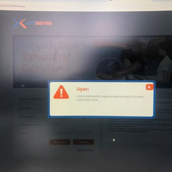 Yurtiçi Kargo Yurtiçi Self Servis Giriş Sorunu