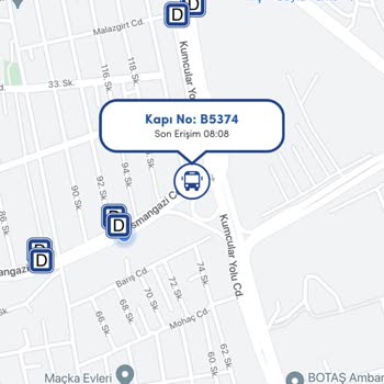 İBB - İstanbul Büyükşehir Belediyesi 76y Otobüsü Duraktan Durmadan Geçiyor