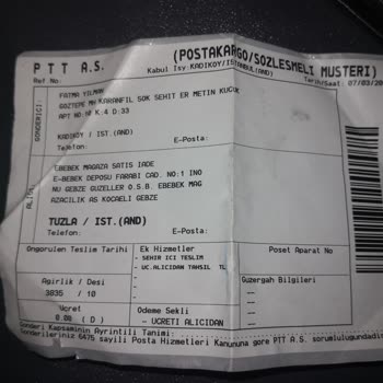 E-bebek 1 Ay Geçmiş Siparişimi Göndermiyor