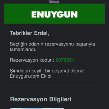 Enuygun.com Para İademi Yapmadı. Ses Kaydındaki Sözlerinde Durmadılar.
