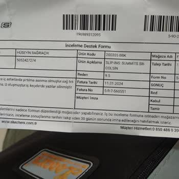 Skechers Ayakkabılar 2 Ayda Deforme Oldu Kullanıcı Hatasıymış!