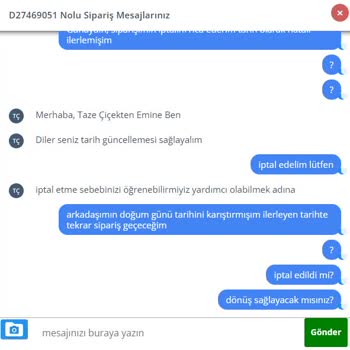 Taze Çiçek İlgisiz Tutum Davranış Hk.