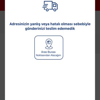Aras Kargo Yanlış Ve Veya Eksik Adres