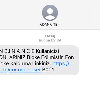Binance Hesabım Olmadığı Halde Varmış Gibi SMS Alıyorum