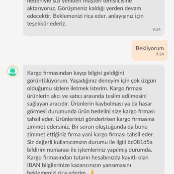 Trendyol Express Kargomu Kaybetti Ve Ücret İadesi Belirsiz