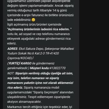 Yves Rocher Paketi Yırtılmış Açık Ürünler