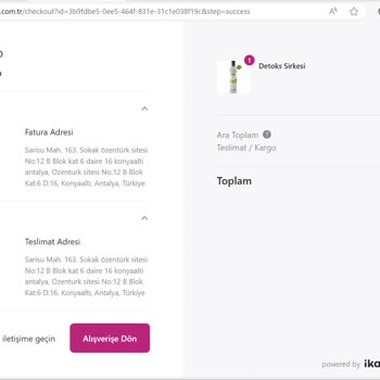 Ultra Natura Siparişimi Teslim Etmedi