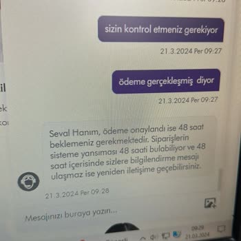 Dyson Sipariş Aşamasında Site Hatası