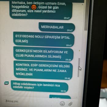 Watsons Tıkla Gel İptali Sonrası Puanların Silinmesi