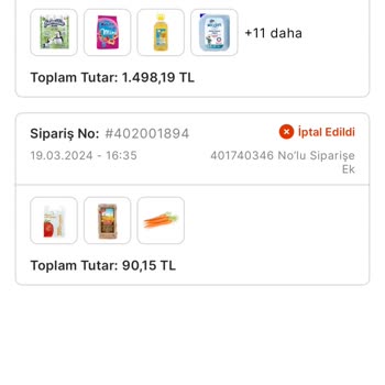 Migros Kafasına Göre İptal Ediyor Siparişi