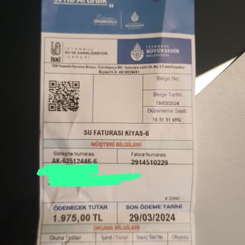 Kıyas Fatura İSKİ