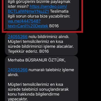 Sendeo Kargo Firması Kargomu Teslim Etmiyor