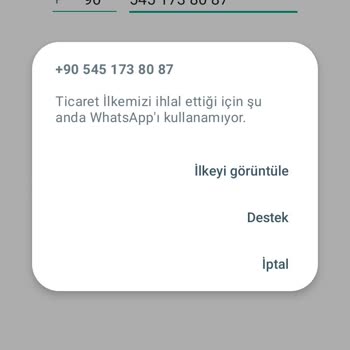 WhatsApp Pişmanlığı! İlgisizliği!