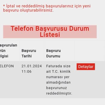 Trendyol'dan Aldığım Telefonun Faturasında Tc. Kimlik Numara Eksik