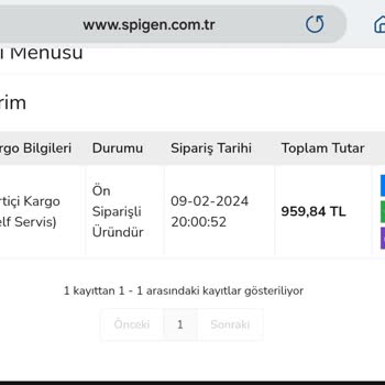 Spigen Türkiye Siparişleri Teslim Etmiyor