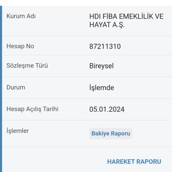 HDI Fibaemeklilik İptal Talebi İstiyorum