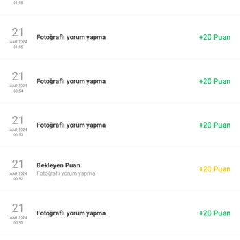 Trendyol Kazandığım Puanı Vermeyip Yanıltmaca Yapıyor