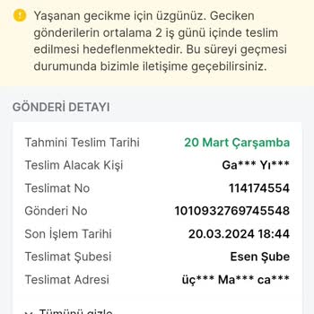 Trendyol Express Kargomu Getirsin Aynı Şehir İçinde Kargom Gelmiyor