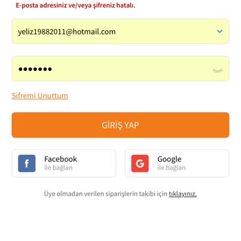 Trendyol Şifre Güncelleme Yapmıyor Giriş Yapamıyorum