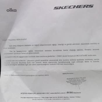 Skechers Sweatshirt Simli Logo Dökülmesi
