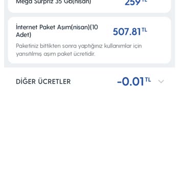 Turkcell'in Haksız Faturalandırması