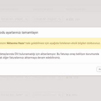 Paraşüt Entegre Sorunu Telekom Faturalarındaki ÖİV Sorunu