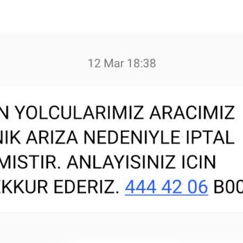 Özkaymak Otobüs Firması Bilet İptal İadesi