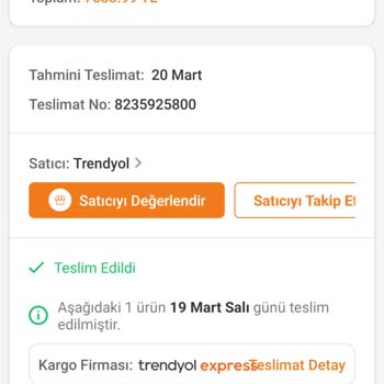 Trendyol Türkiye Garantili İlandaki Telefon Aslında İthalatçı Garanti.