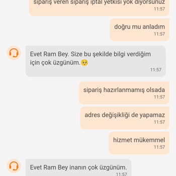 Trendyol Sipariş Ne İptal Etme Ne De Adres Yönlendirme Kabul Ediyor