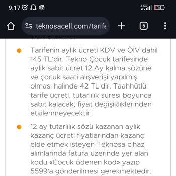 TeknosaCell Teknosa Eksik Bilgilendirme Hakkında.