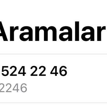0312 524 22 46 Şikayetçiyim
