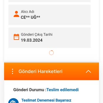 MNG Kargo Teslimatı Yapılmayan Kargo
