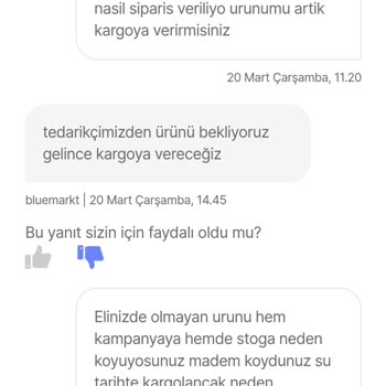 Hepsiburada Kargolanmayan Ürün Ve Çözümsüz Sorun!