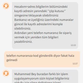 Trendyol Telefon Numarası Değiştirilmeme Saçmalığı