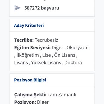 İBB - İstanbul Büyükşehir Belediyesi Kariyer Sitesi Hata Veriyor