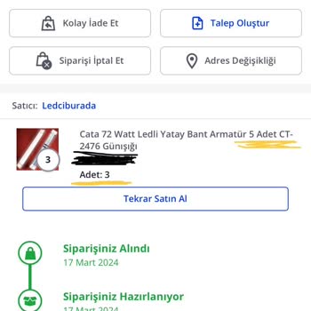 Pazarama Siparişimde Eksik Ürün Hayal Kırıklığı