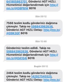 MNG Kargo Rahatsız Edici Mesajlar