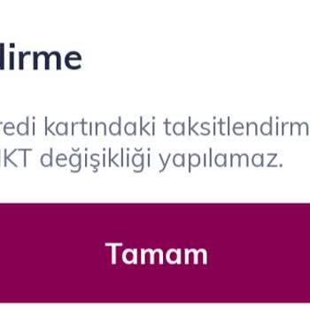 QNB Finansbank Borcumun Taksitlendirme Gününün Değiştirme. Talebi