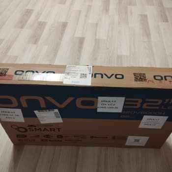 Onvodan Alınan Televizyon Kırık Çıktı