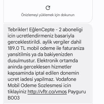 Eğlen Cepte Üyeliğin İptalini. Para İadesini İstiyorum