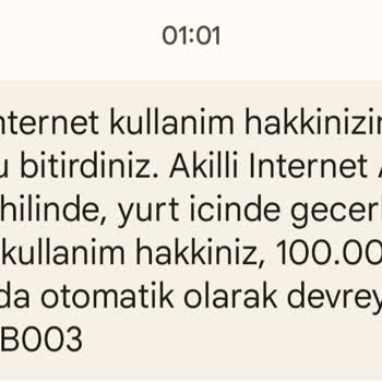 Vodafone Nun İsteğim Dışında Paket Tanımlaması