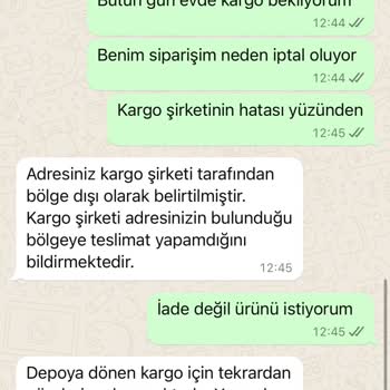 Pull and Bear Kendi Kendine İade Edilen Ürün