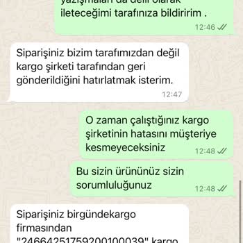 Pull and Bear Kendi Kendine İade Edilen Ürün