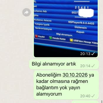 Paspas İptv (Akreptv) 30.10.2026 Tarihine Kadar Olan Abonemi Kapatması